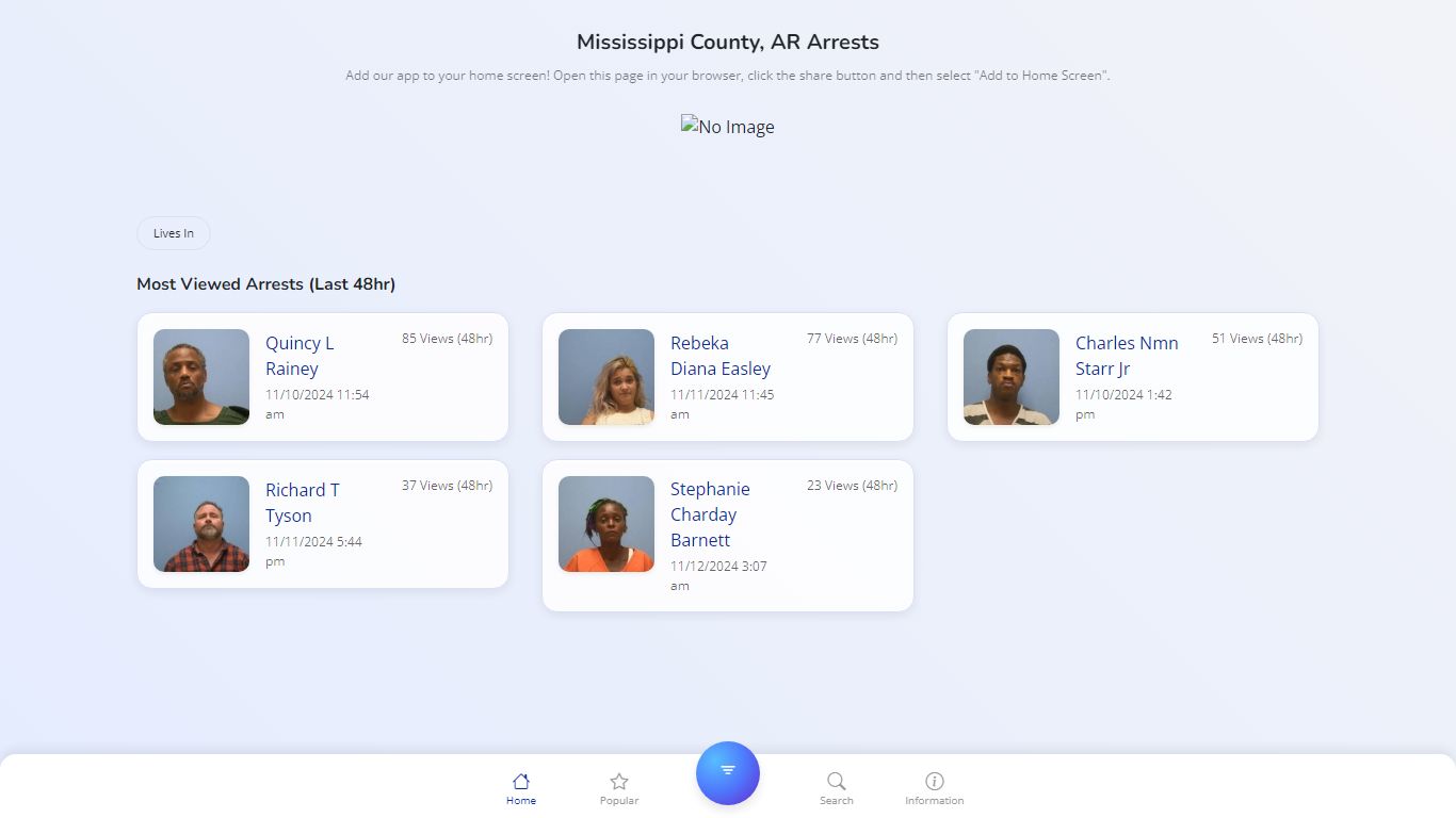 Mississippi County, AR Arrests | Public Jail Records